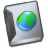 Document-globe icon