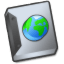 Document globe icon