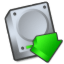 Harddrive downloads icon
