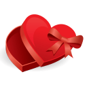 Love box icon