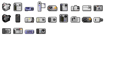 Digi Cam 02 Icons