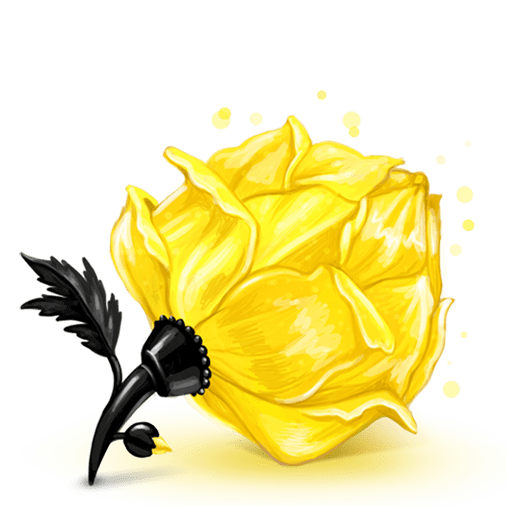 Box 23 Rose Yellow icon