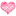 Heart pink icon