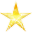 Star gold icon