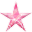Star pink icon