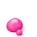 Pink drop icon