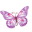 Butterfly-purple icon