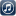 Music3 glow icon