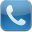 Phone-blue-glow icon