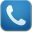 Phone-blue icon
