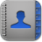 Contacts-blue icon