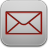 Mail red icon