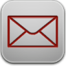 Mail-red icon