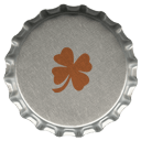 Metal clover icon