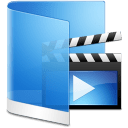 Folder-Blue-Videos icon