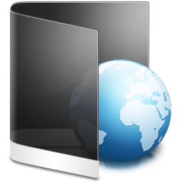 Folder Black Web icon