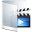 Folder White Videos icon