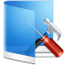 Folder-Blue-Configure icon