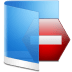 Folder-Blue-Private icon