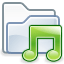 Folders Music icon