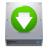 Disk HDD Down icon
