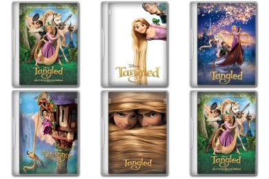 Disneys Tangled Icons