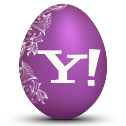 Yahoo white icon