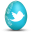 Twitter white icon