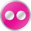 Flickr Pink icon