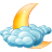 Cloudy-night icon