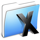 Aqua Smooth Folder System icon