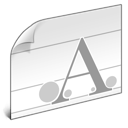 Document Font icon
