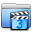 Aqua-Smooth-Folder-Movies icon