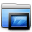 Aqua Stripped Folder Wallpapers icon