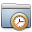 Graphite-Smooth-Folder-Clock icon