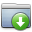 Graphite Stripped Folder DropBox icon
