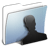 Graphite-Smooth-Folder-Users icon