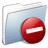 Graphite Stripped Folder Private icon