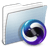 Graphite Stripped Folder Themes icon
