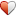 Heart half icon