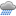 Weather rain icon