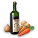 Recipe wine icon