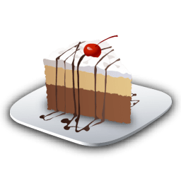 Recipe dessert cake icon