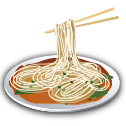Recipe noodles pasta icon