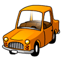 Car Orange icon