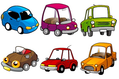 Funny Cars Icons