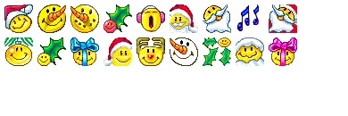 Christmas Smilies Icons