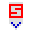 Five Level Badge icon