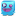 Monster blue icon