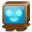 Monster brown icon